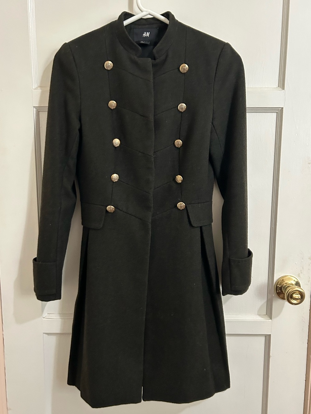 Military Olive Green H&M Coat S